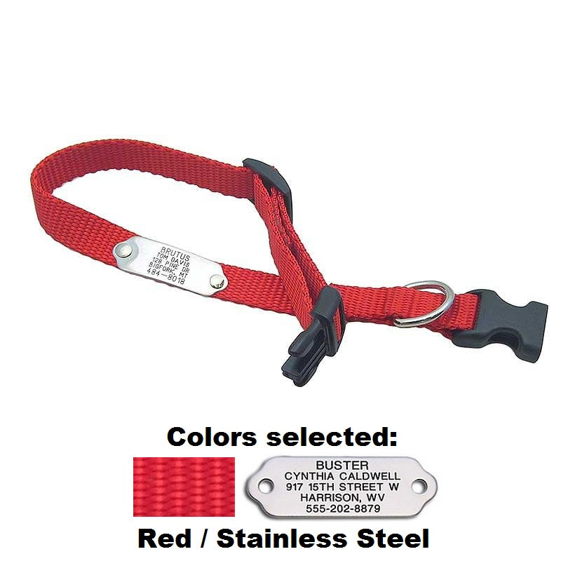 Rivet ID Collar for Dogs, - Lucky Pet